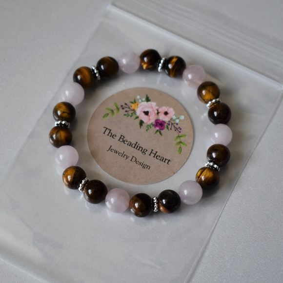 Tigers Eye And Rose Quartz Flash Sales 